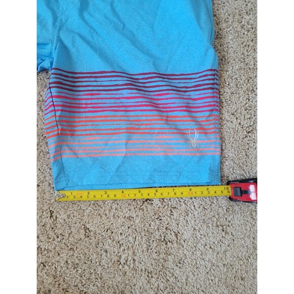 Spyder Boys Swimsuit Shorts Size XL Red and Blue UPF 30+ M Summer Swimwear - Picture 5 of 8